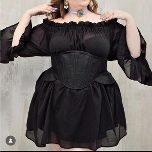 ISO NUIT Clothing Atelier Contour Corset Belt Size 4